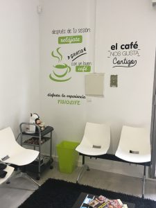 Rincón del Café de la clínica Fisiolife